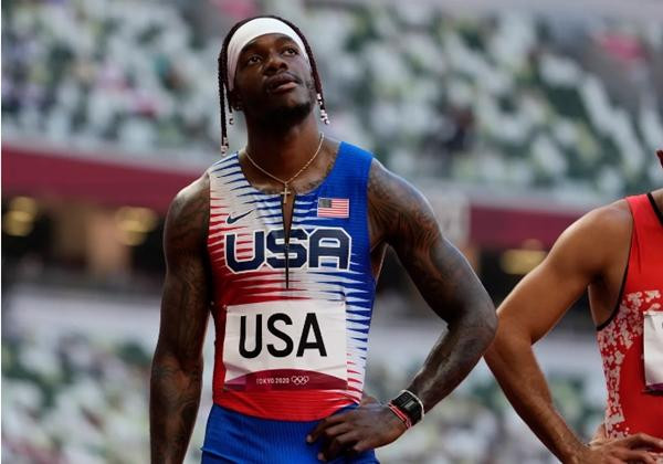 Một VĐV điền kinh của đội Mỹ. Ảnh: James Lang/ USA Today Sports. Một VĐV điền kinh của đội Mỹ. Ảnh: James Lang/ USA Today Sports.