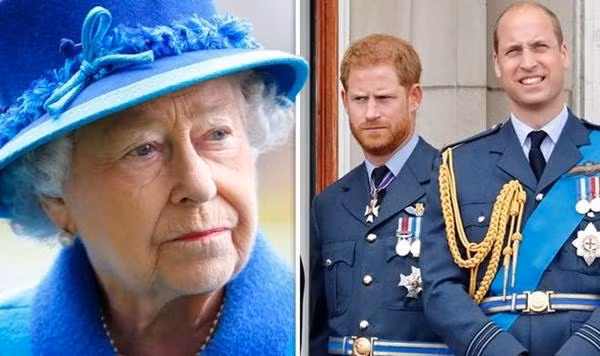 Hẳn phải có lý do cho việc Nữ hoàng xếp William - Harry tách nhau ra. Ảnh: Getty.