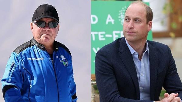 Diễn viên William vừa đáp trả Hoàng tử William về vấn đề du hành vào không gian. Ảnh: KTVB.