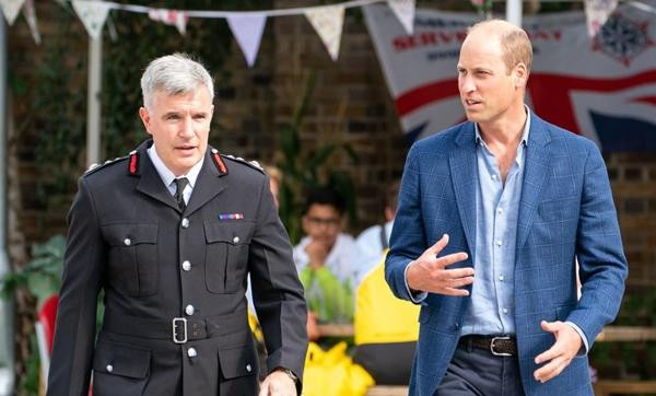 Hoàng tử William trong lần xuất hiện hôm qua. Ảnh: Getty Images. Hoàng tử William trong lần xuất hiện hôm qua. Ảnh: Getty Images.