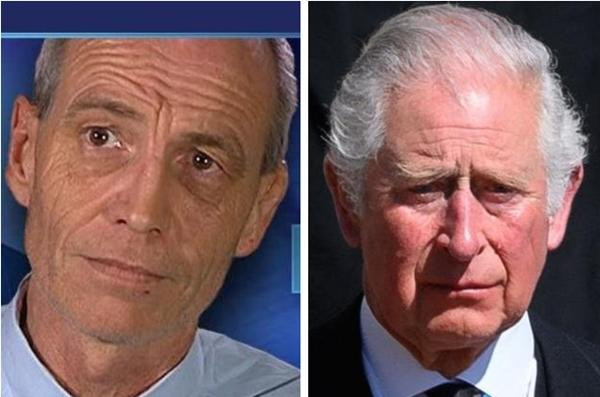 Ông Simon khẳng định mình là con trai của Thái tử Charles và bà Camilla. Ảnh: Facebook; Leon Neal/ AFP.