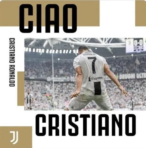 Juventus tạm biệt Ronaldo. Ảnh: Juventus.