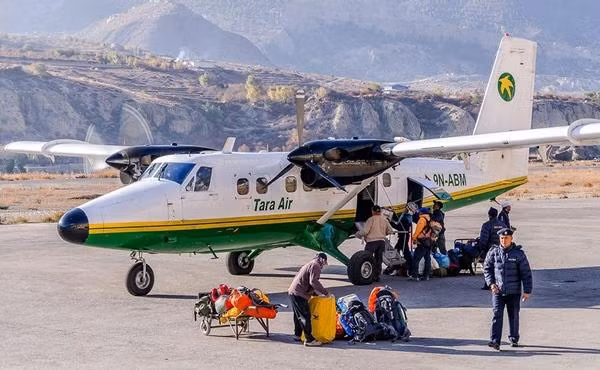 Một máy bay của Tara Air. Ảnh minh họa: YouTube.
