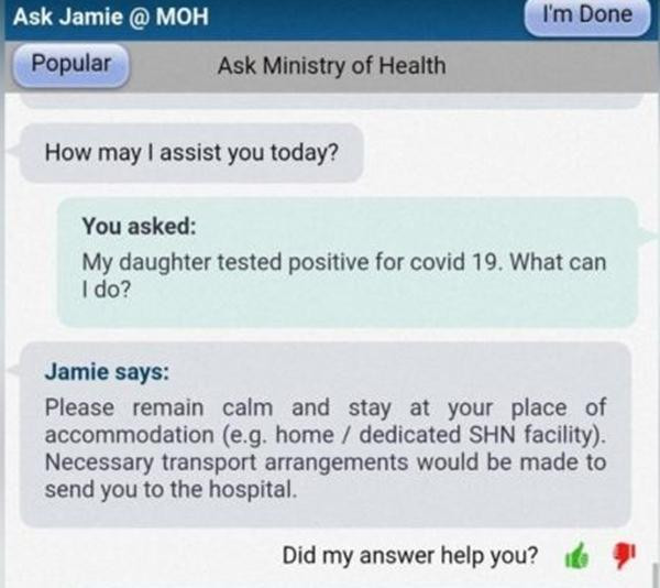 Nhưng nếu đặt câu hỏi khác đi một chút thì câu trả lời lại chuẩn. Ảnh: The Straits Times. Nhưng nếu đặt câu hỏi khác đi một chút thì câu trả lời lại chuẩn. Ảnh: The Straits Times.