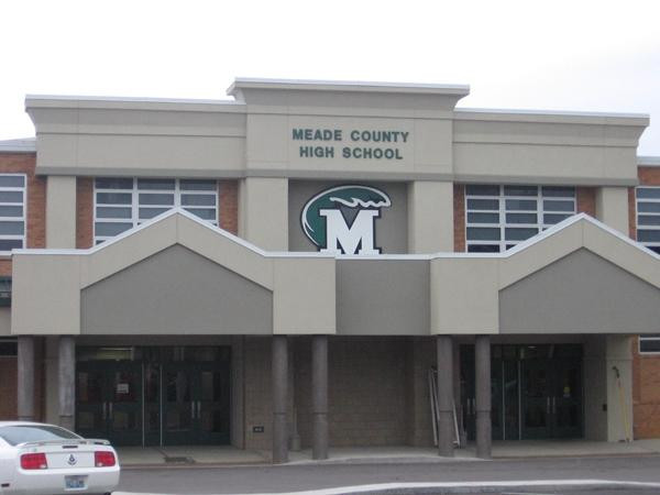 Trường trung học Hạt Meade. Ảnh: WHAS11. Trường trung học Hạt Meade. Ảnh: WHAS11.