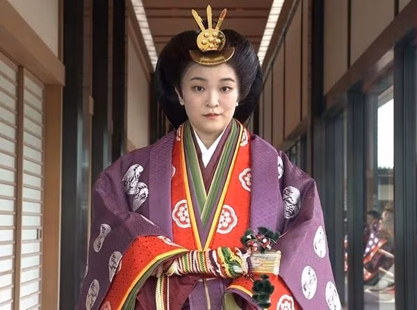 Công chúa Mako dự định rằng hôn lễ của cô sẽ không theo các nghi thức Hoàng gia. Ảnh: Nippon TV.