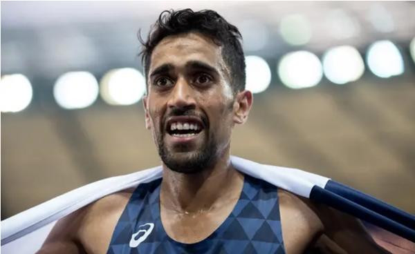 VĐV Morhad của Pháp. Ảnh: PA.