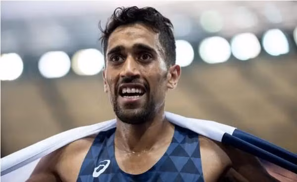 VĐV Morhad của Pháp. Ảnh: PA.