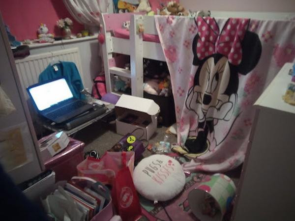 Phòng của một thí sinh. Ảnh: HB. Phòng của một thí sinh. Ảnh: HB.