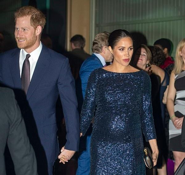 Harry - Meghan trong một sự kiện Hoàng gia mà anh nói rằng họ đã "buộc phải" tham dự vào năm 2019. Ảnh: PA.