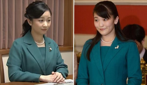 Công chúa Kako mặc bộ váy cũ của chị để dự một sự kiện mà chị mình từng tham dự đều đặn. Ảnh: Nippon TV; WSM. Công chúa Kako mặc bộ váy cũ của chị để dự một sự kiện mà chị mình từng tham dự đều đặn. Ảnh: Nippon TV; WSM.