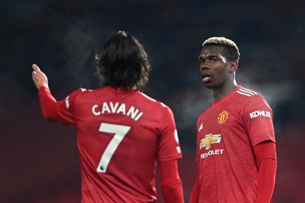 Cầu thủ Cavani đang mặc áo số 7 ở M.U. Ảnh: United in Focus. Cầu thủ Cavani đang mặc áo số 7 ở M.U. Ảnh: United in Focus.