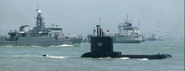 Việc tàu Nanggala-402 mất tích là lời nhắc nhở về lòng can đảm của các thủy thủ tàu ngầm. Ảnh: Quân đội Indonesia.