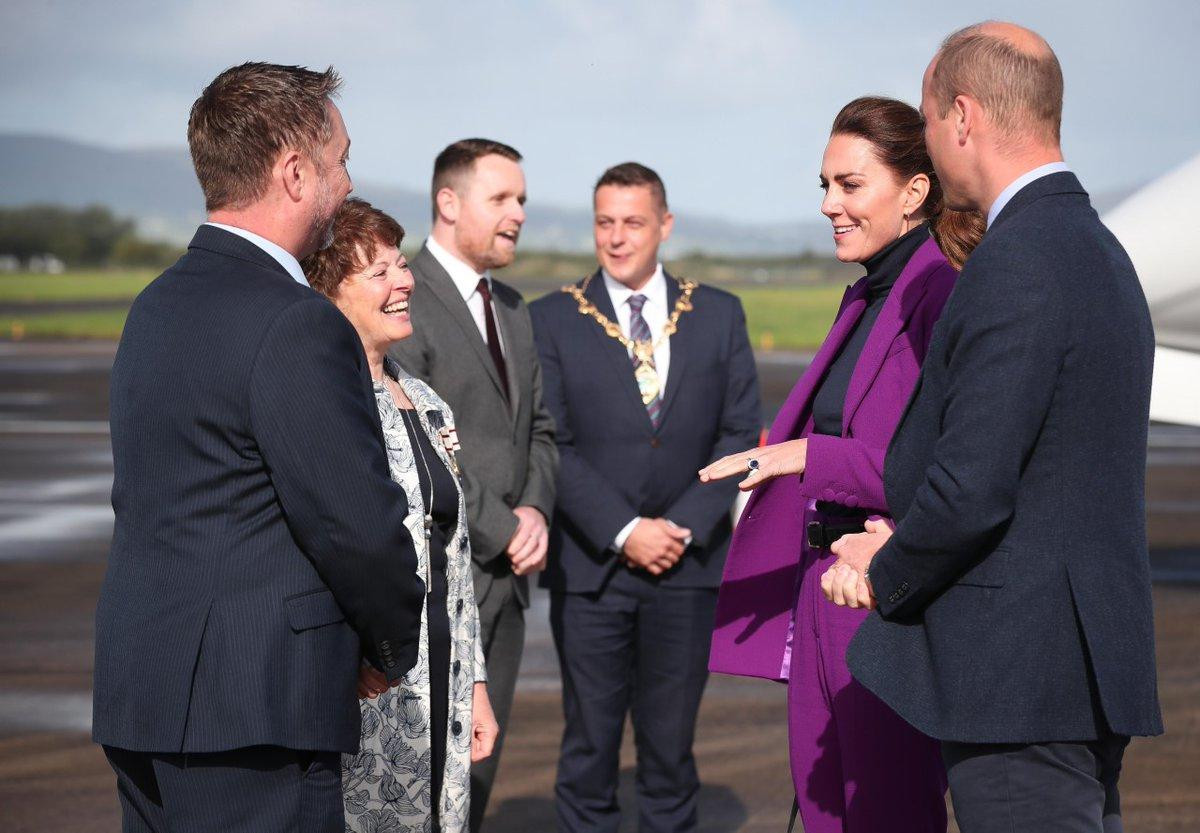 Bức ảnh được đăng trên tài khoản của Thành phố Derry, nơi William - Kate vừa đến thăm. Ảnh: Twitter. Bức ảnh được đăng trên tài khoản của Thành phố Derry, nơi William - Kate vừa đến thăm. Ảnh: Twitter.