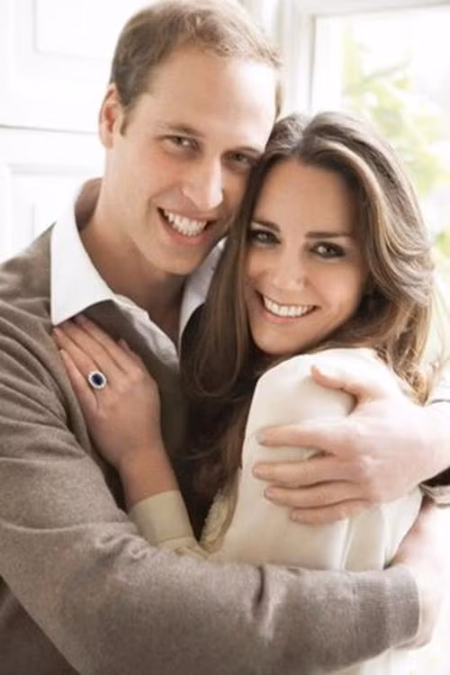 Đây là bức ảnh được bày trên bàn trong văn phòng của William. Ảnh: Getty Images.