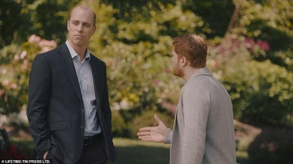 Nhân vật Hoàng tử William trong phim bị xây dựng theo hướng "phản diện" khi từ chối giúp đỡ em dâu. Ảnh: Lifetime/ TNI Press Ltd. Nhân vật Hoàng tử William trong phim bị xây dựng theo hướng "phản diện" khi từ chối giúp đỡ em dâu. Ảnh: Lifetime/ TNI Press Ltd.