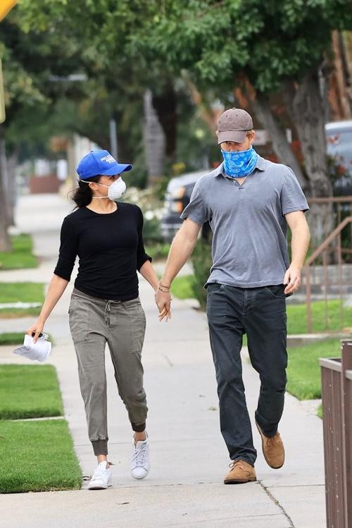 Harry và Meghan khi ở Mỹ. Ảnh: P&P/ Rachpoot/ MEGA.