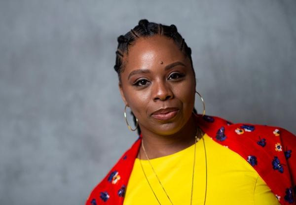 Patrisse Cullors, người đồng sáng lập phong trào BLM. Ảnh: Valerie Macon/ AFP/ Getty Images.