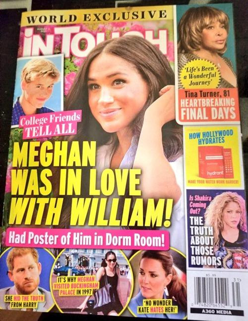 Tạp chí "In Touch" đăng bài báo gây sốc. Ảnh: Twitter. Tạp chí "In Touch" đăng bài báo gây sốc. Ảnh: Twitter.