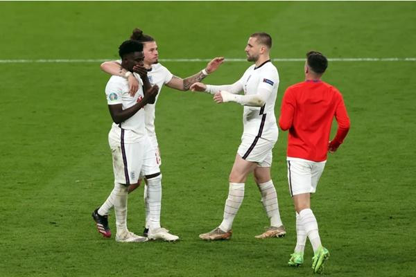 Đội tuyển Anh không chấp nhận những người hâm mộ có thái độ phân biệt chủng tộc. Ảnh: Marc Atkins/ Getty Images. Đội tuyển Anh không chấp nhận những người hâm mộ có thái độ phân biệt chủng tộc. Ảnh: Marc Atkins/ Getty Images.