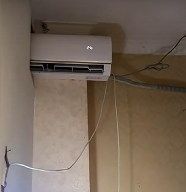 Phần điều hòa ở phòng bố mẹ. Ảnh: SCMP.