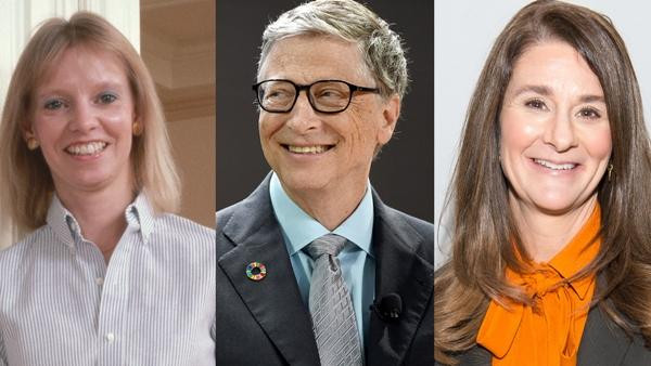 Bill còn từng "xin phép" người yêu cũ (ảnh trái) trước khi cầu hôn Melinda (ảnh phải). Ảnh: Getty. Bill còn từng "xin phép" người yêu cũ (ảnh trái) trước khi cầu hôn Melinda (ảnh phải). Ảnh: Getty.