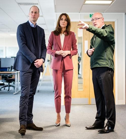 Công nương Kate đã nhiều lần mặc suit. Ảnh: PA Images.