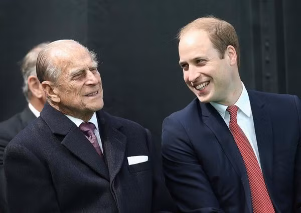 William nhiều lần nói rằng Hoàng thân Philip là "hình mẫu" của anh. Ảnh: Chris Jackson/ WPA Pool/ Getty.