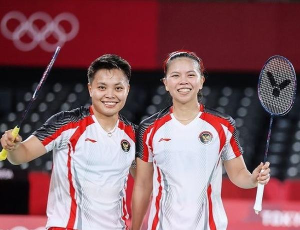 Greysia Polii và Apriyani Rahayu. Ảnh: Instagram.