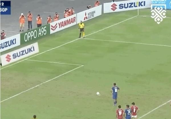 Singapore có cơ hội nâng tỷ số. Ảnh: Twitter. Singapore có cơ hội nâng tỷ số. Ảnh: Twitter.