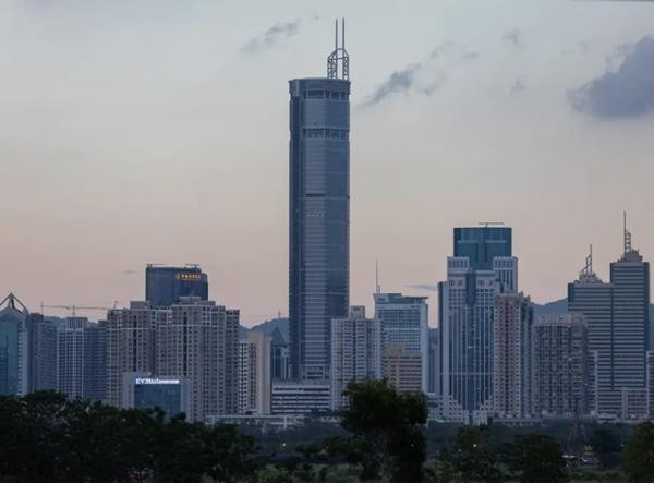 SEG Plaza (tòa nhà cao nhất). Ảnh: EPA.