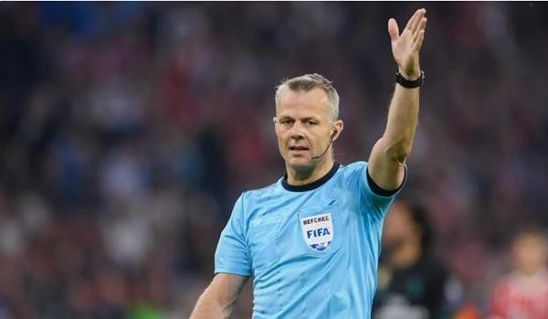 Trọng tài Bjorn Kuipers. Ảnh: Getty Images. Trọng tài Bjorn Kuipers. Ảnh: Getty Images.