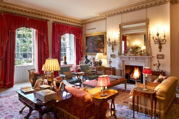 Garden Room - căn phòng nhìn ra vườn - ở khu nhà của Thái tử Charles. Ảnh: Clarence House. Garden Room - căn phòng nhìn ra vườn - ở khu nhà của Thái tử Charles. Ảnh: Clarence House.