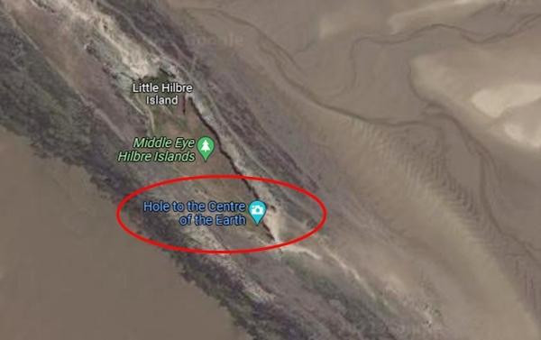 Bố của Rory đã đăng ảnh lên mạng để hỏi xem có ai biết về địa điểm kỳ lạ này không. Ảnh: Google Maps. Bố của Rory đã đăng ảnh lên mạng để hỏi xem có ai biết về địa điểm kỳ lạ này không. Ảnh: Google Maps.