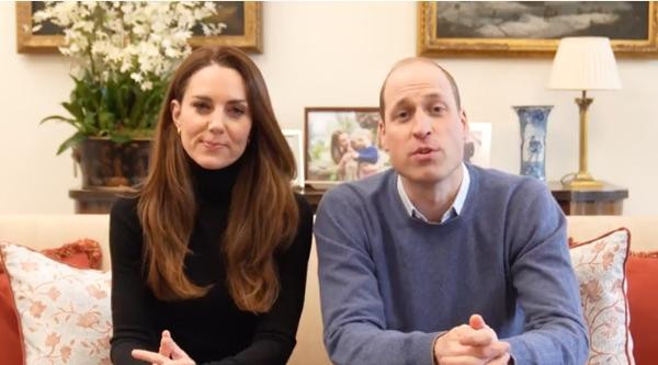 William và Kate trong lần xuất hiện mới nhất. Ảnh: Time To Change. William và Kate trong lần xuất hiện mới nhất. Ảnh: Time To Change.