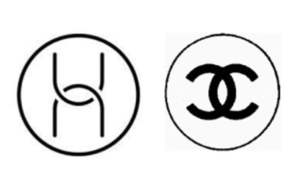 Liệu 2 logo này có giống nhau không? Ảnh: CGTN.