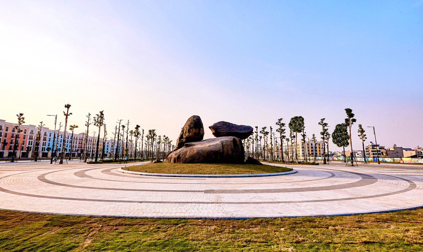 Mô hình hòn Trống-Mái Mô hình hòn Trống-Mái