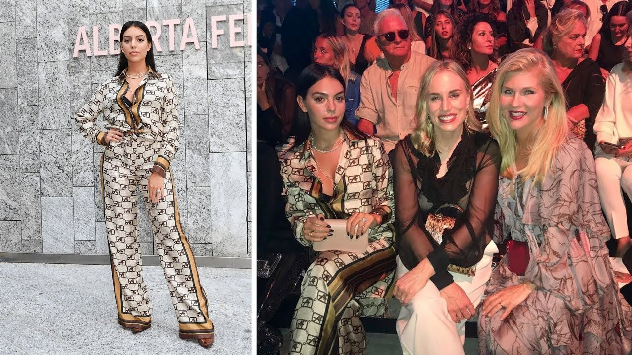 Đi xem thời trang, bạn gái Ronaldo mặc kín đáo vẫn siêu quyến rũ ảnh 5