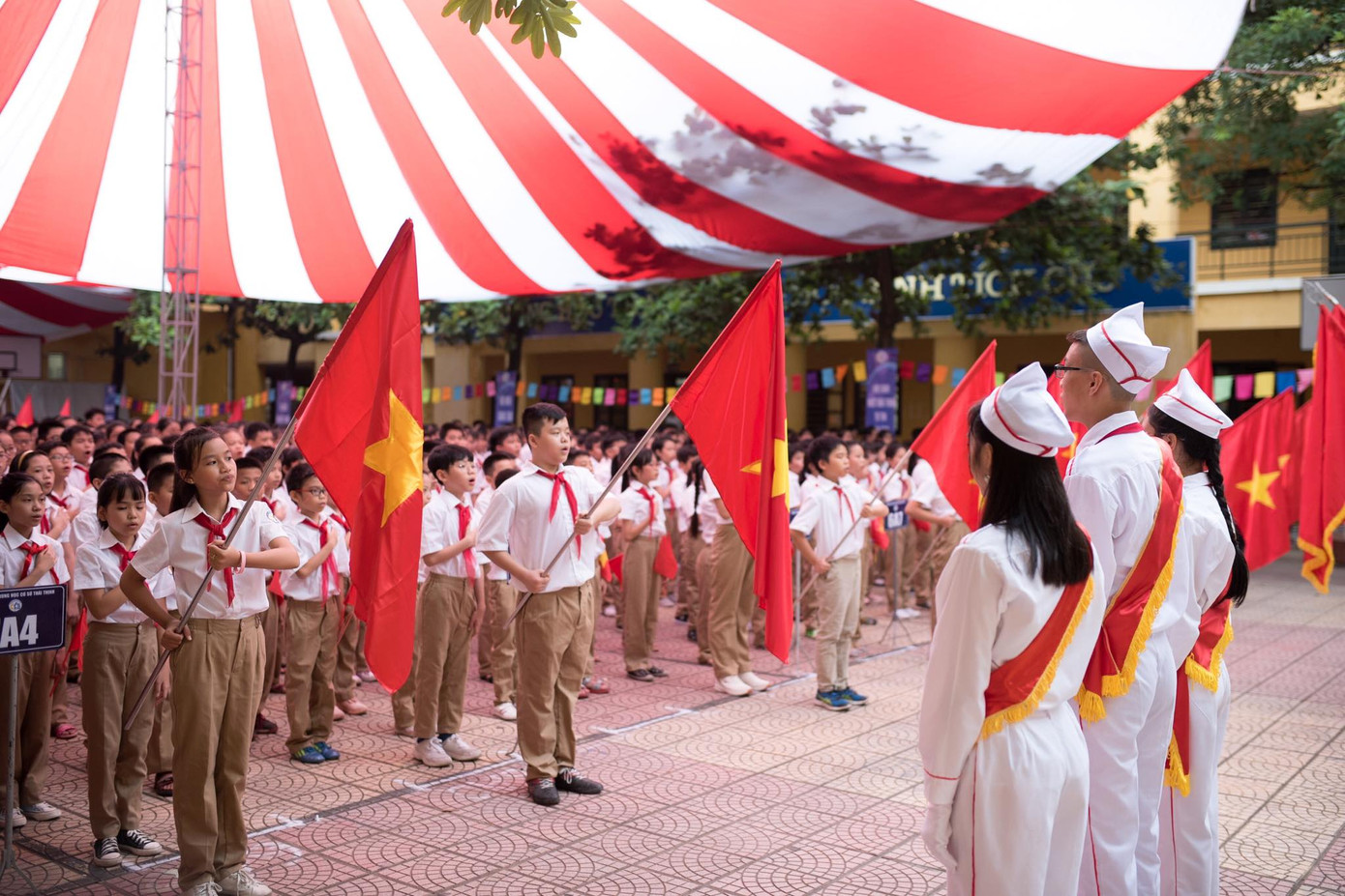Sáng 5/9, hơn 22 triệu học sinh cả nước hân hoan đón ngày khai giảng ảnh 84
