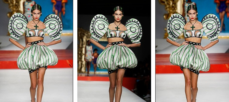 Siêu mẫu Nga Irina Shayk quyến rũ xuất thần trên sàn diễn Moschino ảnh 10