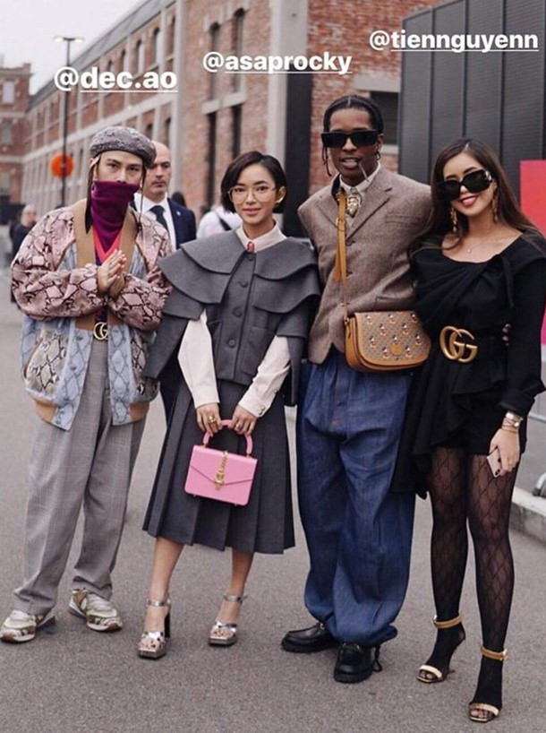 Châu Bùi diện đồ 'chống thị phi, khẩu nghiệp' ở tuần lễ thời trang ảnh 3