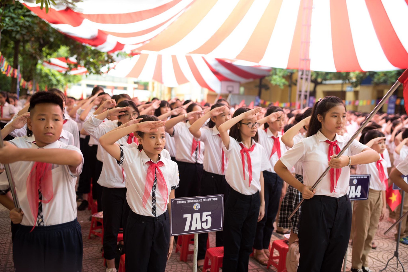 Sáng 5/9, hơn 22 triệu học sinh cả nước hân hoan đón ngày khai giảng ảnh 85