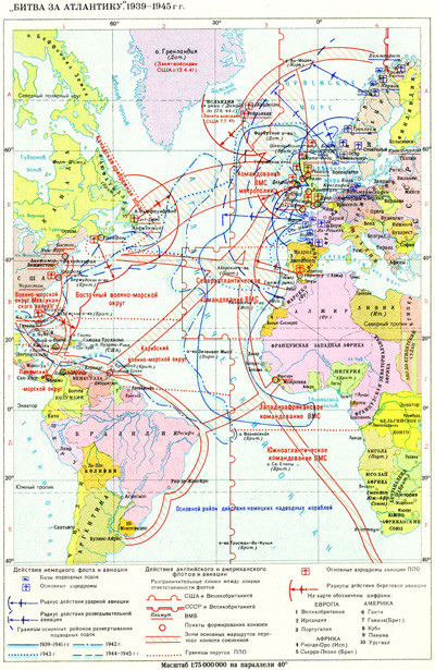 Hoạt động tác chiến của Hải quân Đại Tây dươngcác nước năm 1944 - 1945