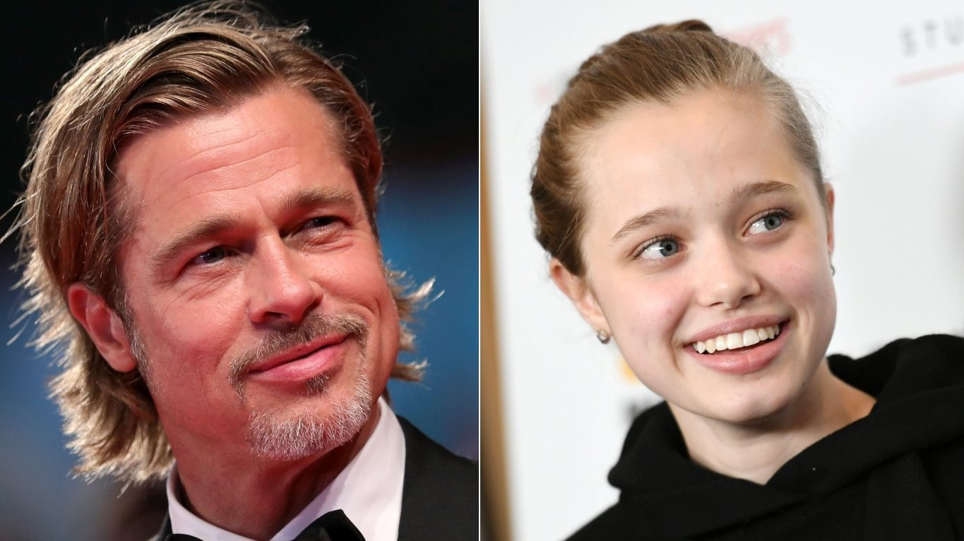 Shiloh bỏ họ cha dù được cho là có mối quan hệ tốt đẹp với Brad Pitt. Ảnh: Getty Images.