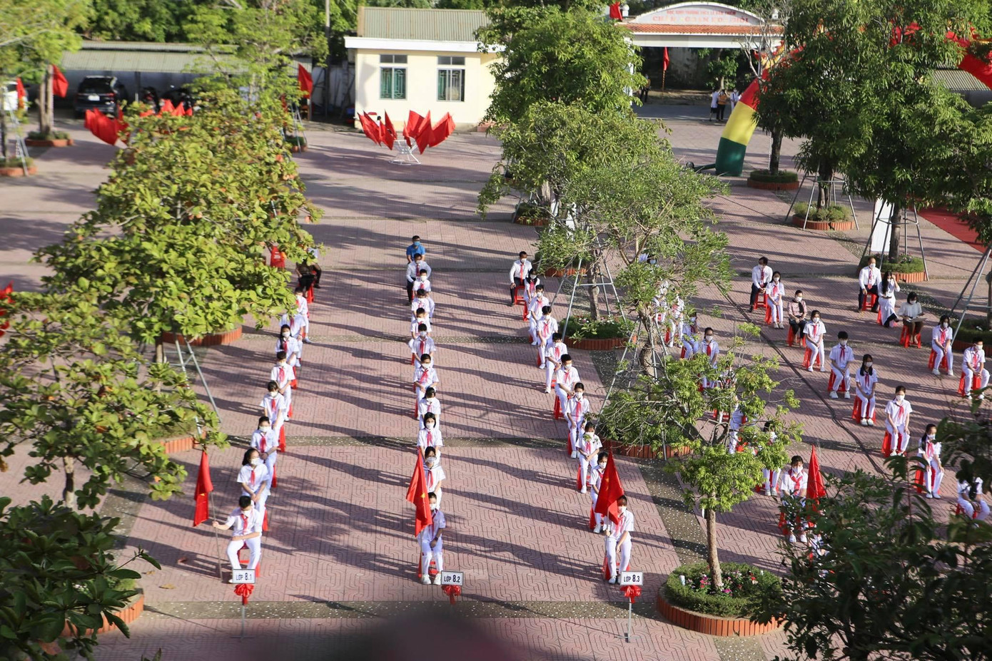 Sáng nay, 57/63 tỉnh, thành khai giảng năm học đặc biệt trong lịch sử giáo dục ảnh 10 Sáng nay, 57/63 tỉnh, thành khai giảng năm học đặc biệt trong lịch sử giáo dục ảnh 10