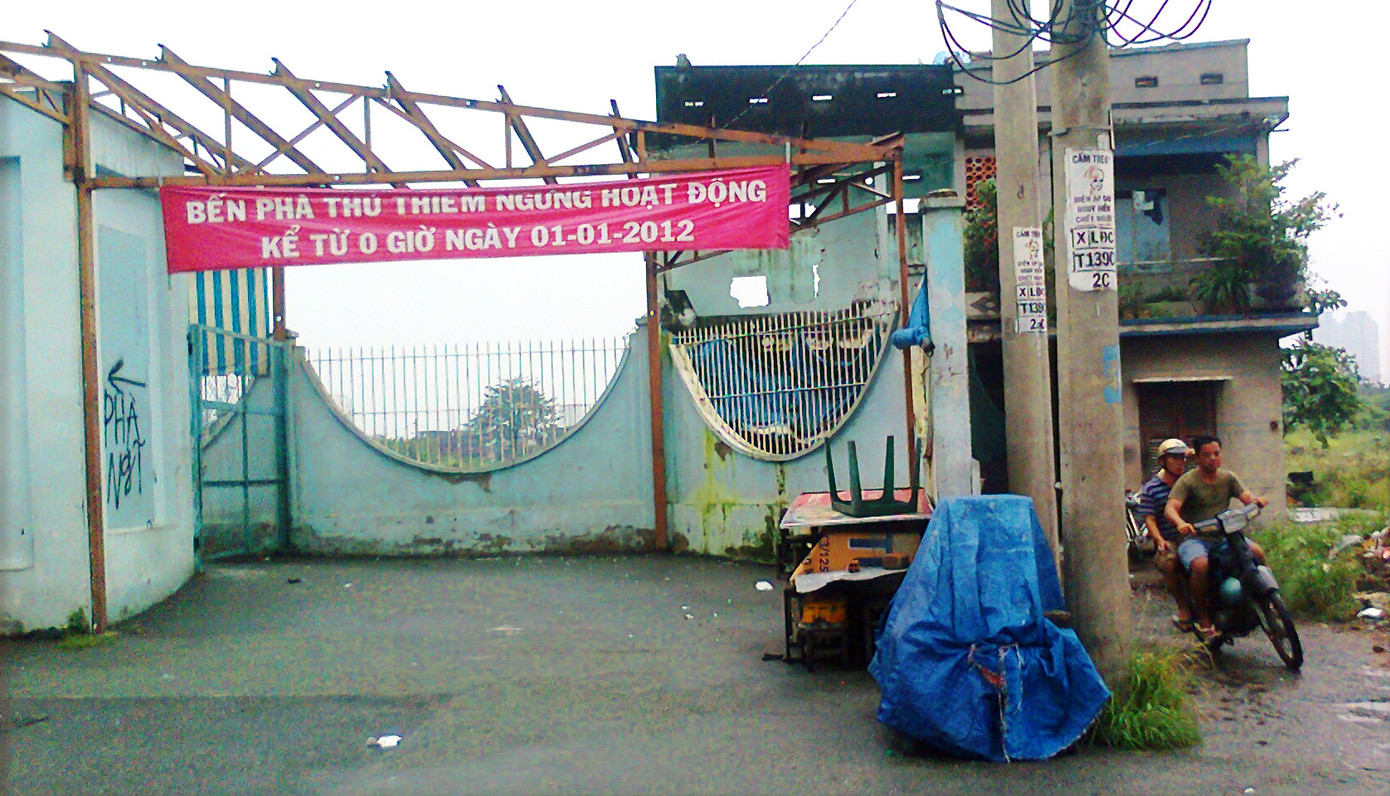 Thông báo bến phà ngừng phục vụ từ ngày 1/1/2012 Thông báo bến phà ngừng phục vụ từ ngày 1/1/2012