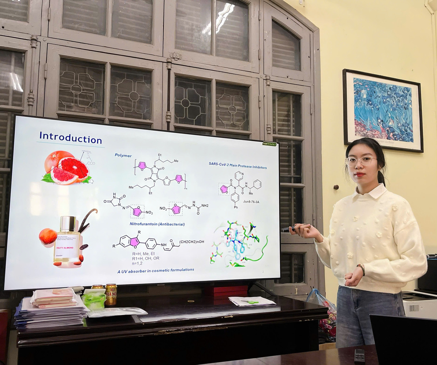 Nhàn đạt giải Best Poster Presentation tại trường hè Rohan SDG 2024. Ảnh: NVCC Nhàn đạt giải Best Poster Presentation tại trường hè Rohan SDG 2024. Ảnh: NVCC