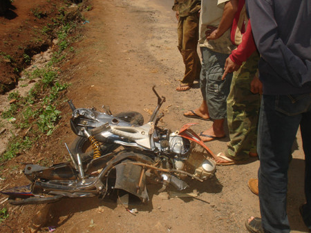 Xe máy biến dạng