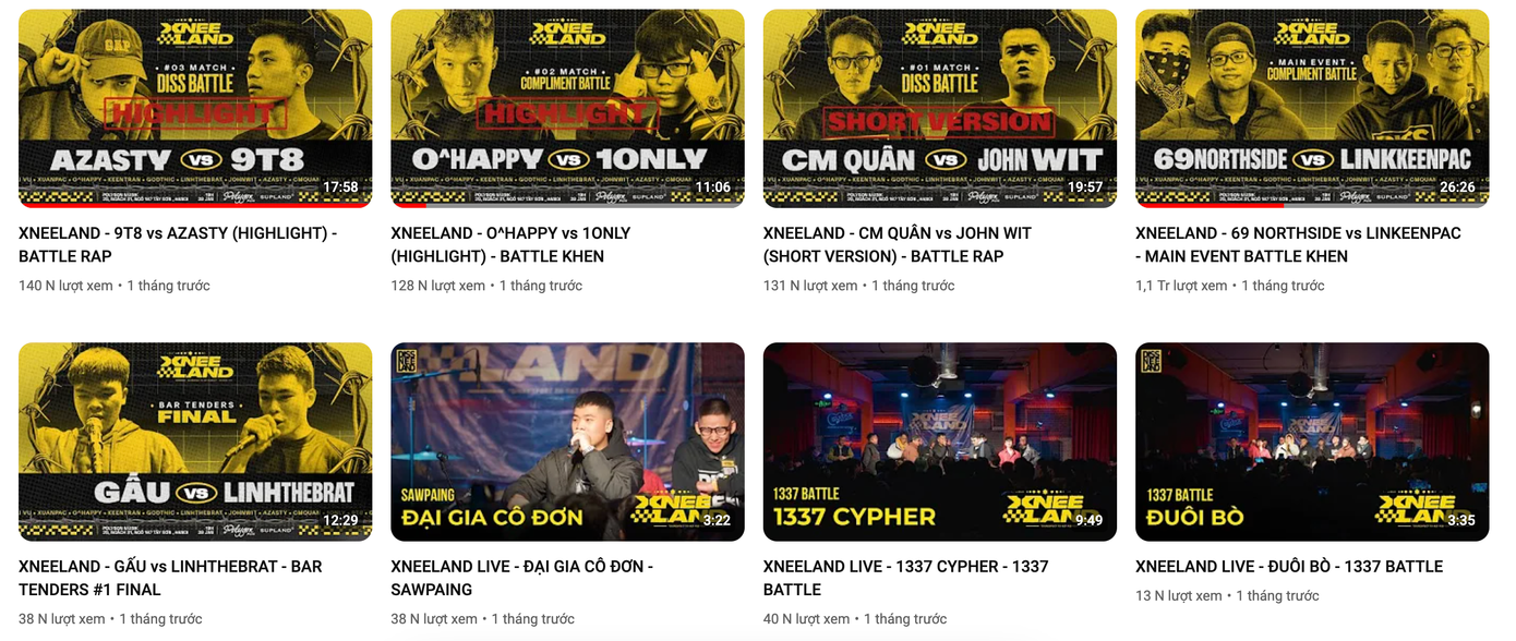 Những trận chiến trên kênh của MC ILL thu hút lượng người xem lớn.