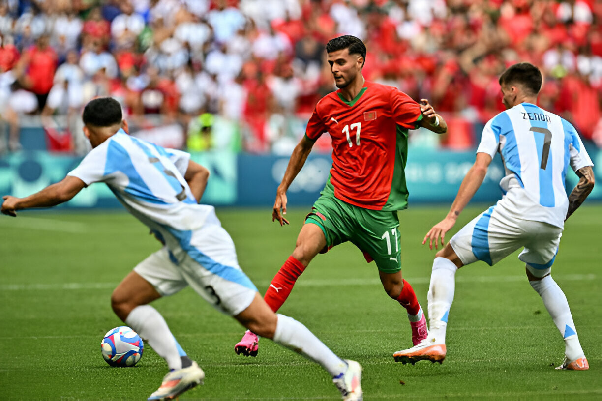 U23 Argentina thua sốc U23 Maroc trong ngày ra quân Olympic Paris 2024 ảnh 5 U23 Argentina thua sốc U23 Maroc trong ngày ra quân Olympic Paris 2024 ảnh 5